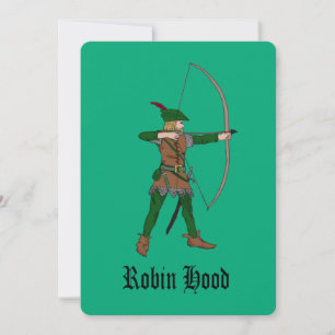 Robin Hood Party Uitnodigingen