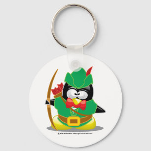 Robin Hood Penguin Sleutelhanger