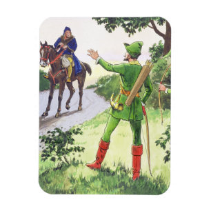 Robin Hood, van 'Peeps in het verleden', gepublice Magneet