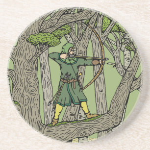 Robin Hood Zandsteen Onderzetter