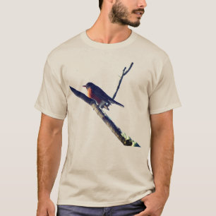 Robin in Snow Natuur T-shirt
