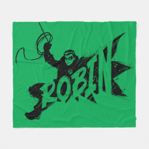 Robin Ink Brush Naam Fleece Deken