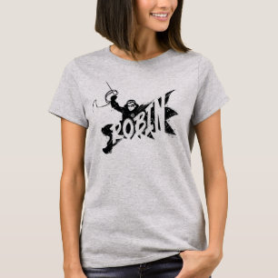 Robin Ink Brush Naam T-shirt