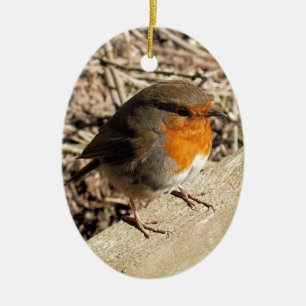 ROBIN KERAMISCH ORNAMENT