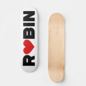 Robin Love Skateboard (Recto)
