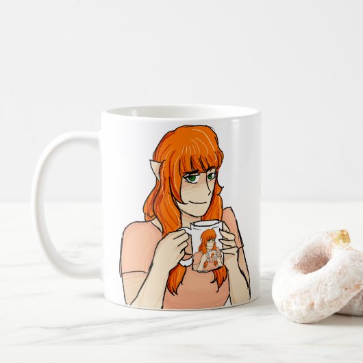 Robin Mok in een Mok in een Mok (Met donut)