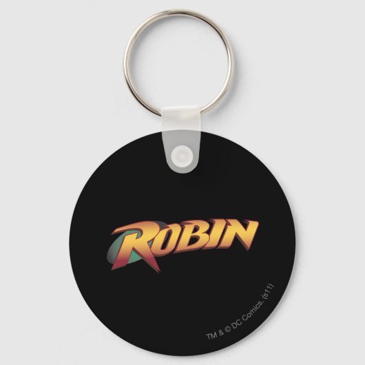 Robin Name Logo Sleutelhanger (Voorkant)