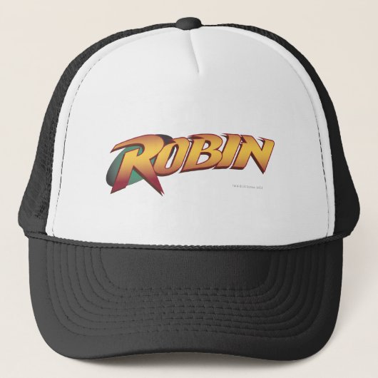Robin Name Logo Trucker Pet (Voorkant)