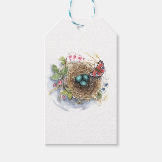 Robin Nest Cadeaulabel (Voorkant)