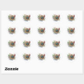 Robin Nest Hart Sticker (Vel)