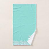 Robin Oeuf Bleu et dentelle Ensemble de serviettes (Serviette à main)