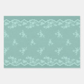 Robin Oeuf Linge de feuille vert (pas de lin réel) (Devant 3)