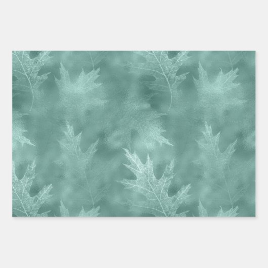 Robin Oeuf Linge de feuille vert (pas de lin réel) (Devant)