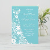 Robin oeuf personnalisé invitation de douche nupti (Debout devant)