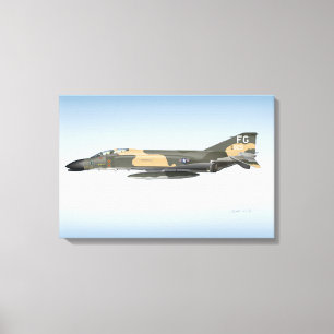 Robin Olds F-4 Phantom Canvas Afdruk