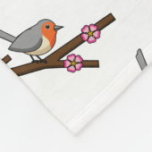 Robin on Sakura Fleece Deken (Hoek)