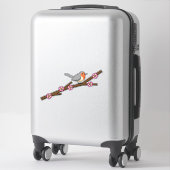 Robin on Sakura Sticker (Koffer)