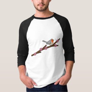 Robin on Sakura T-shirt