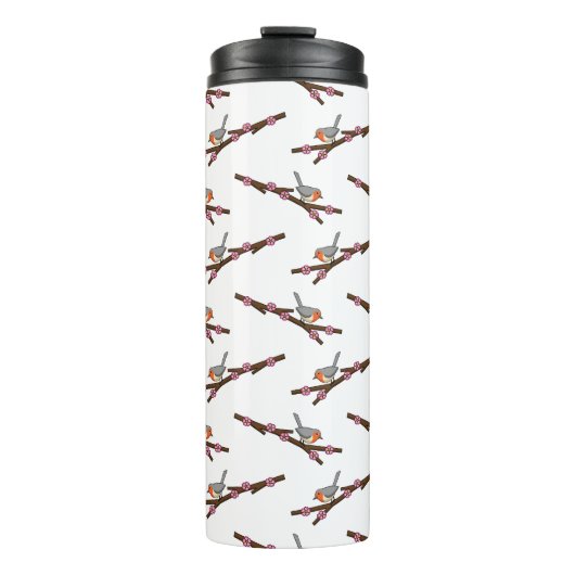 Robin on Sakura Thermosbeker (Voorkant)