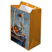 Robin - Papieren tas Medium Cadeauzakje (Voorkant Gekanteld)