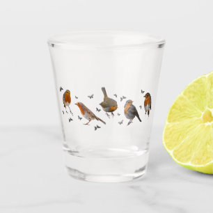 Robin Party Shot Glass Glas