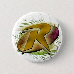 Robin -R Ronde Button 5,7 Cm