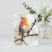 Robin RedbormamRobin Briefkaart (Staand voorkant)