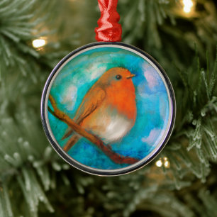 Robin redborst ornament