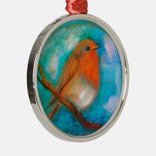 Robin redborst ornament (Rechts)