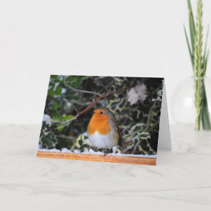Robin RedborstKerstmis Kaart