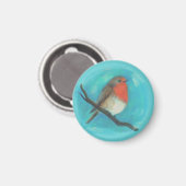 Robin redborstmagnet magneet (Voorkant / Achterkant)