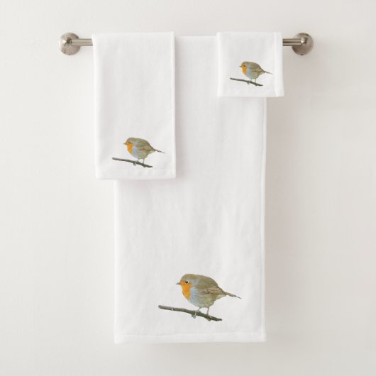 Robin Redborstset Bad Handdoek (Insitu)