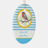 Robin Redbreast aangepaste ornamenten (Rechts)
