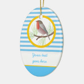 Robin Redbreast aangepaste ornamenten (Links)