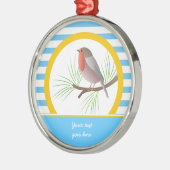 Robin Redbreast aangepaste ornamenten (Links)