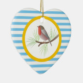 Robin Redbreast aangepaste ornamenten (Rechts)