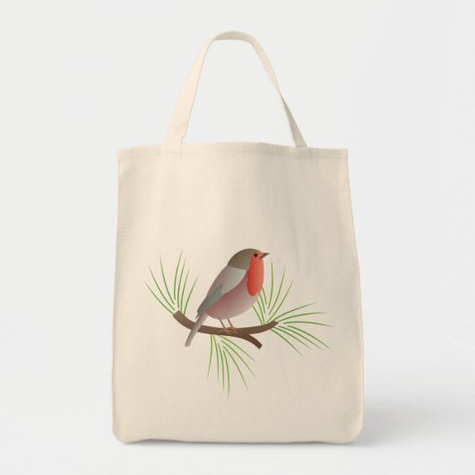 Robin Redbreast Bags Tote Bag (Voorkant)