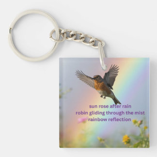 Robin Regenboog Sleutelhanger