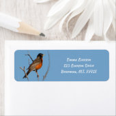 Robin Return-adres Etiket (Insitu)