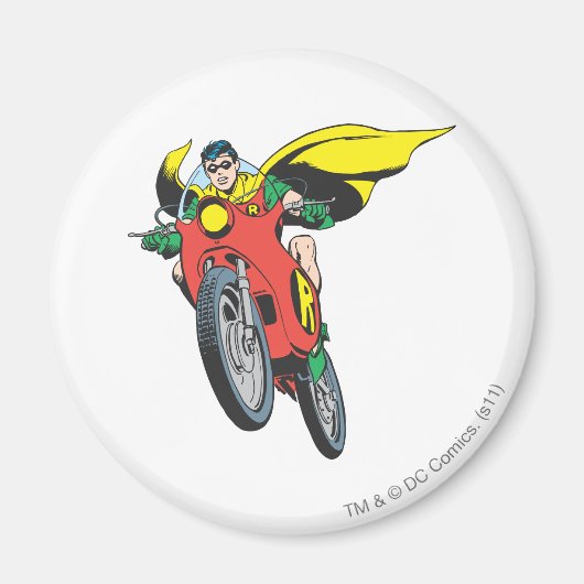 Robin Rides 2 Magneet (Voorkant)