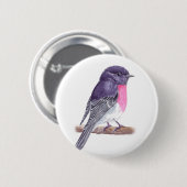 Robin Ronde Button 5,7 Cm (Voorkant /achterkant)