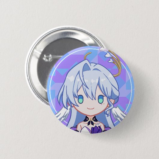 Robin Ronde Button 5,7 Cm (Voorkant /achterkant)