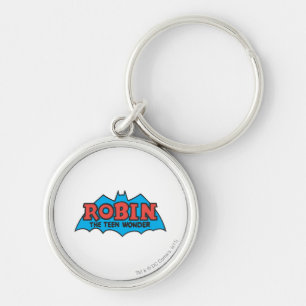 Robin The Teen Wonder Logo Sleutelhanger