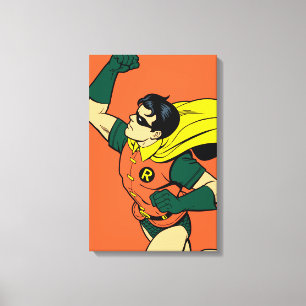 Robin Uppercut Canvas Afdruk