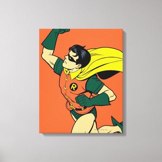 Robin Uppercut Canvas Afdruk (Voorkant)