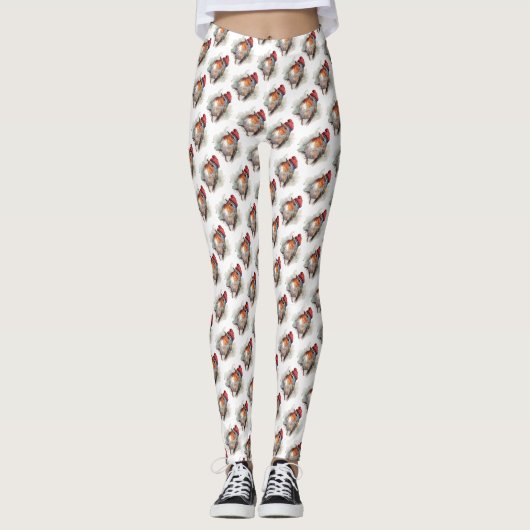 Robin Winter Delight Leggings (Voorkant)