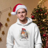 Robin Winter Delight, op maat Hoodie