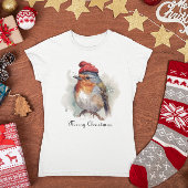 Robin Winter Delight, op maat T-shirt