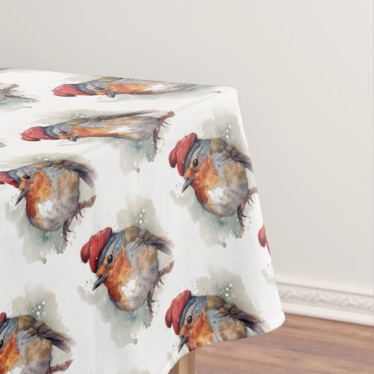 Robin Winter Delight Tafelkleed (Voorbeeld)