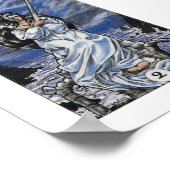 Robin Wood Tarot - 2 van Swords Poster (Hoek)